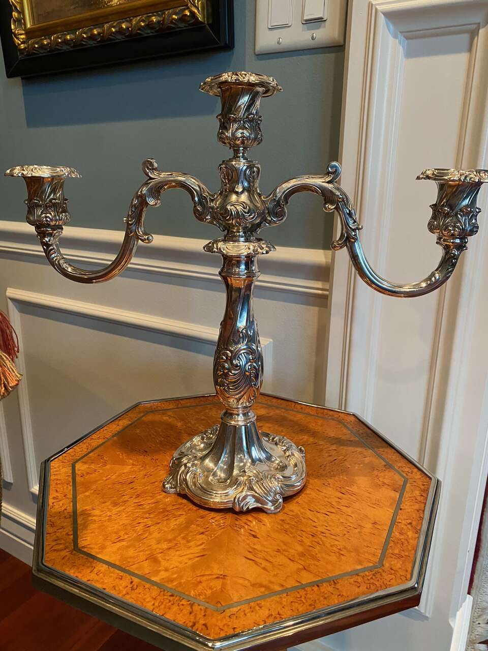 Silver Candelabra