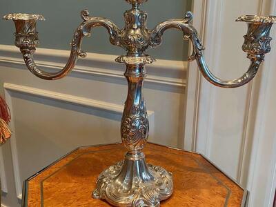 Silver Candelabra