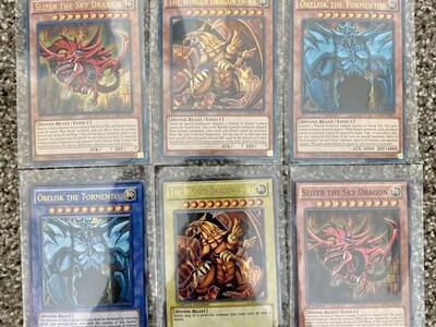 Yugioh Egyptian God Cards
