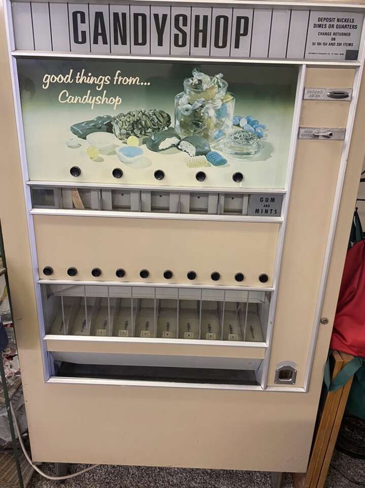 Vintage Candy Shop Candy Machine