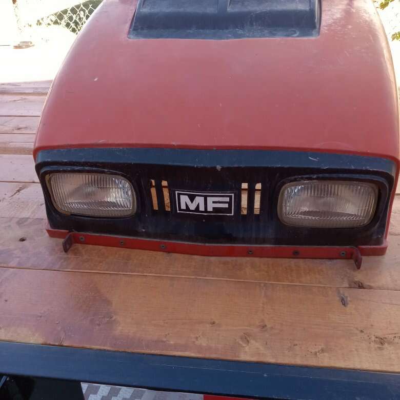 Vintage Snowmobile Hood