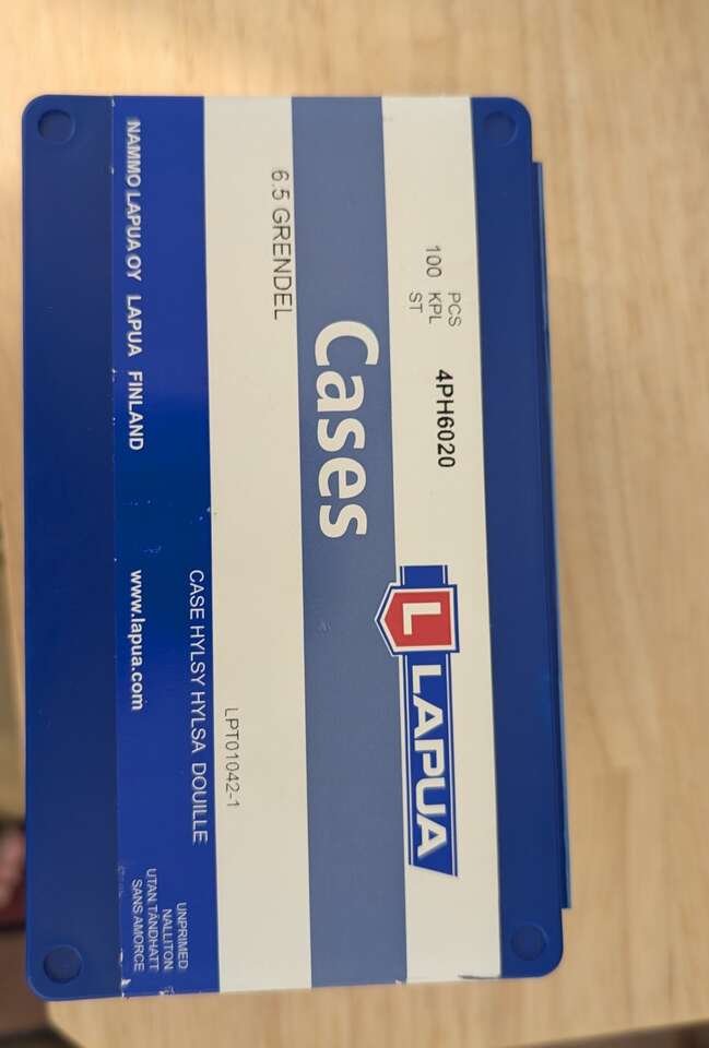 Lapua 6.5 Grendel Brass