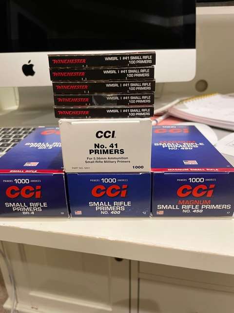 Small Rifle and Small Rifle Magnum Primers