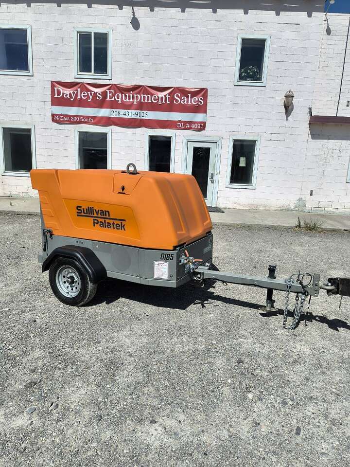 2021 Sullivan Palatek D185PKR S/A 185 CFM Towable Air Compressor