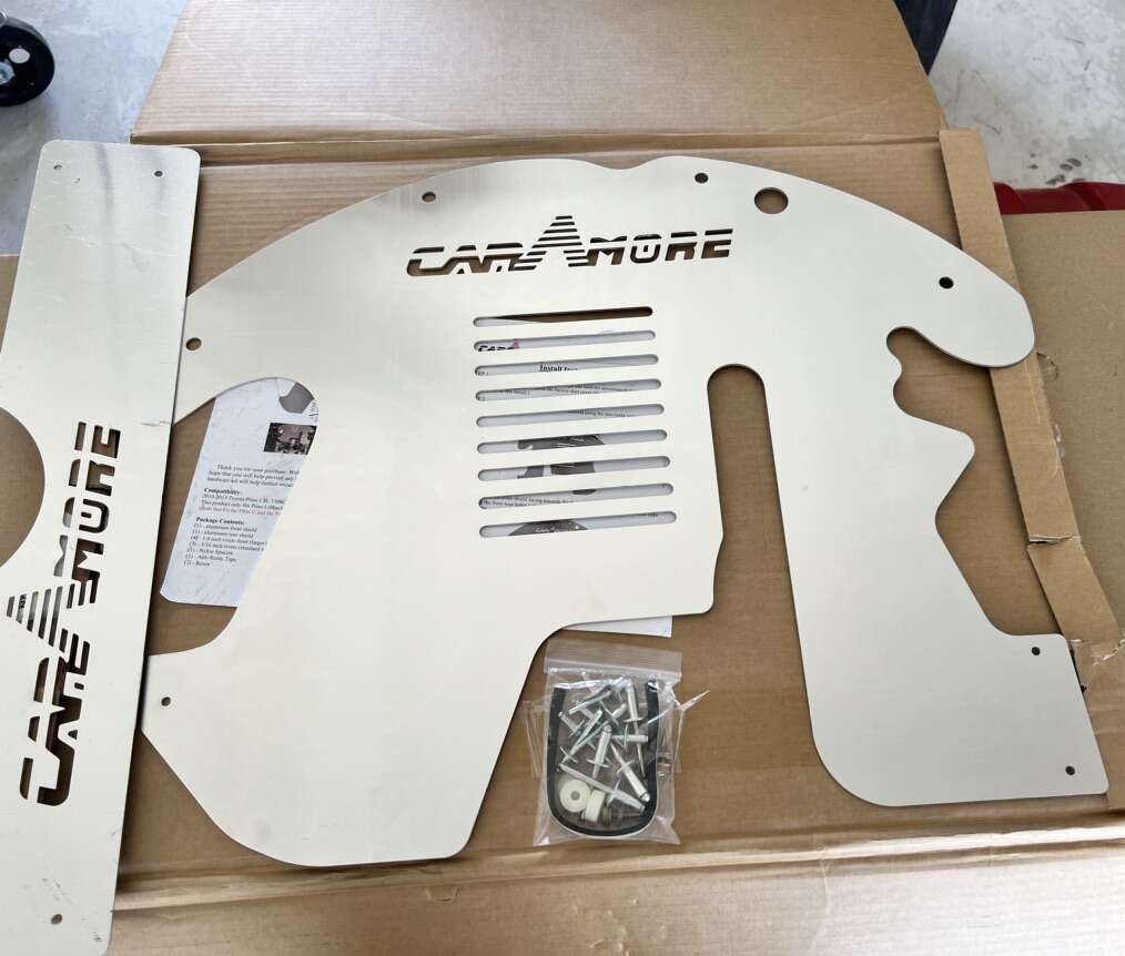 Caramore Catalytic Converter Protection Shield Cover (Toyota Prius) 2010-15