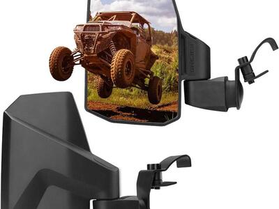 Polaris, Can-am, Side Mirrors, Universal, The Spring Back Feature,#RHUTV-MR204C