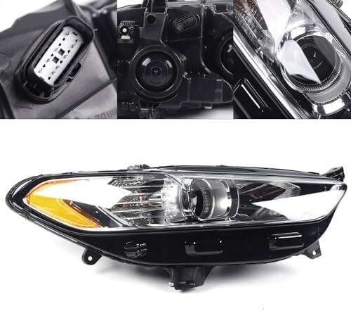 2013 2014 2015 2016 Ford Fusion Halogen Headlight Headlamp Assembly Passenger Right