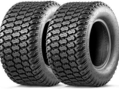 New - 2 Pair-MaxAuto 16x7.50-8 Turf Saver Lawn Tire