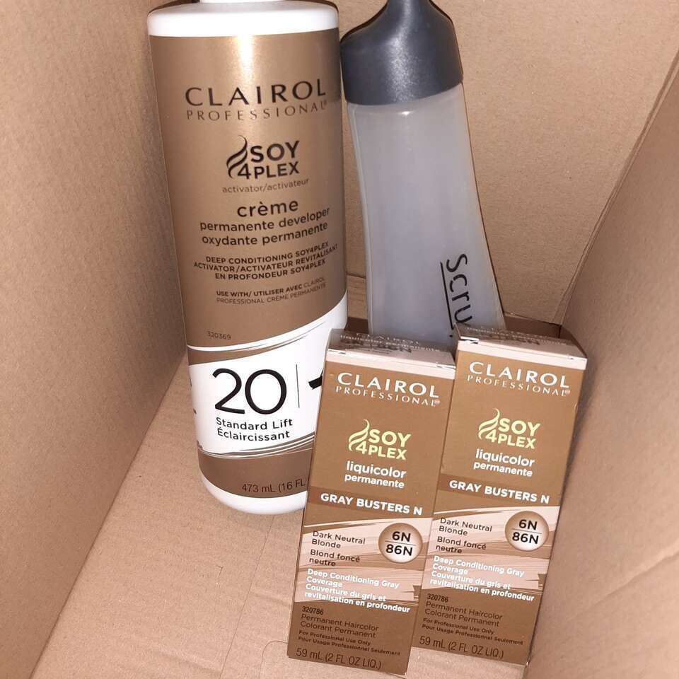 Clairol Haircolor Dark Blonde Soy 4Plex Developer