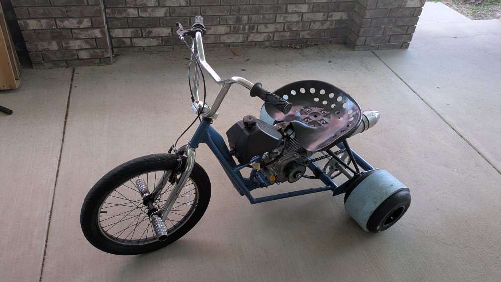 ColinFurze-ish Predator 212 Drift Trike (Video)