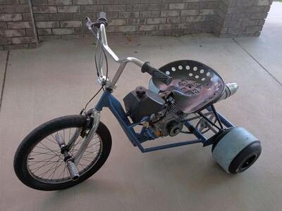 ColinFurze-ish Predator 212 Drift Trike (Video)