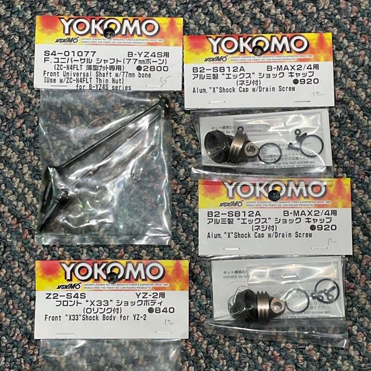 Yokomo YZ-2 And YZ-4 Parts