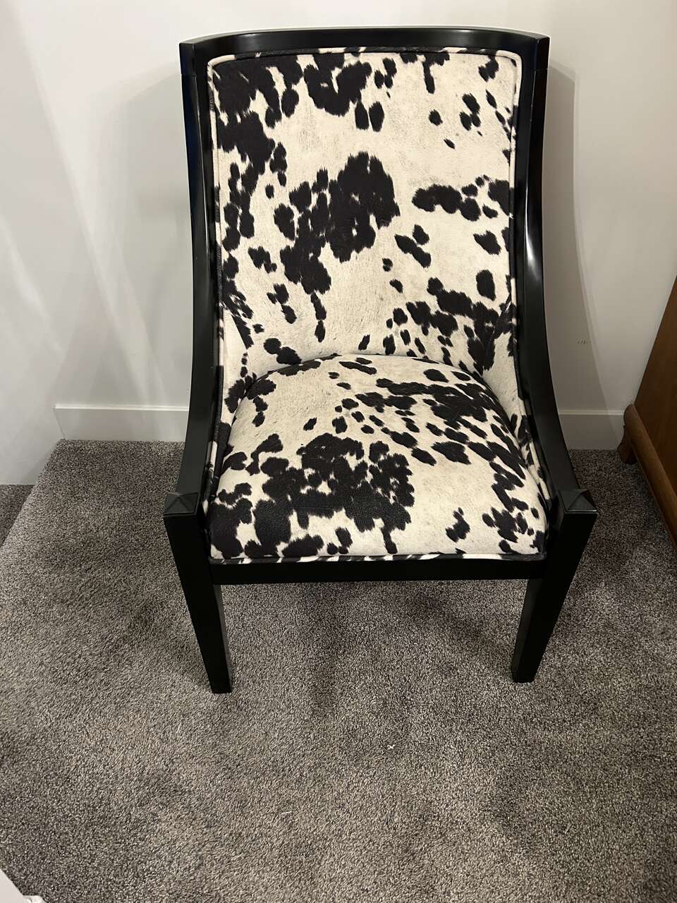 Matching Set of 2 Fun Cowhide Print A… Furniture