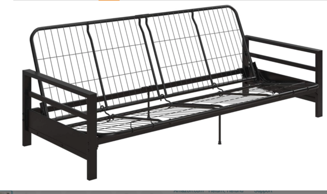 Dhp miles deals metal futon frame