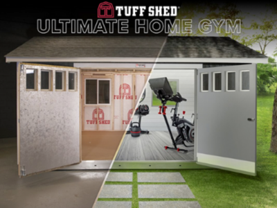 No More GYM Memberships, Get Yourself Your Own Tuff Shed Shred Shed!!