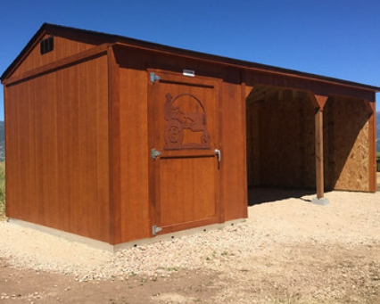 Winter is coming, Protect your Animals and with Tuff Shed Loafing Shed