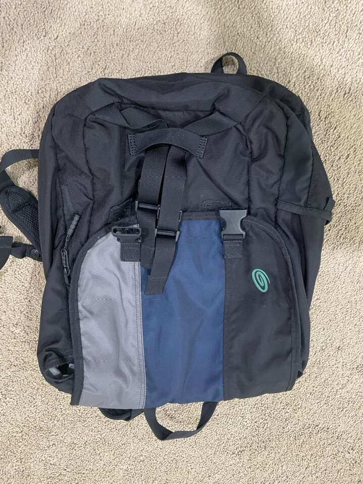 Timbuk2 Backpack - Black, Grey & Blue