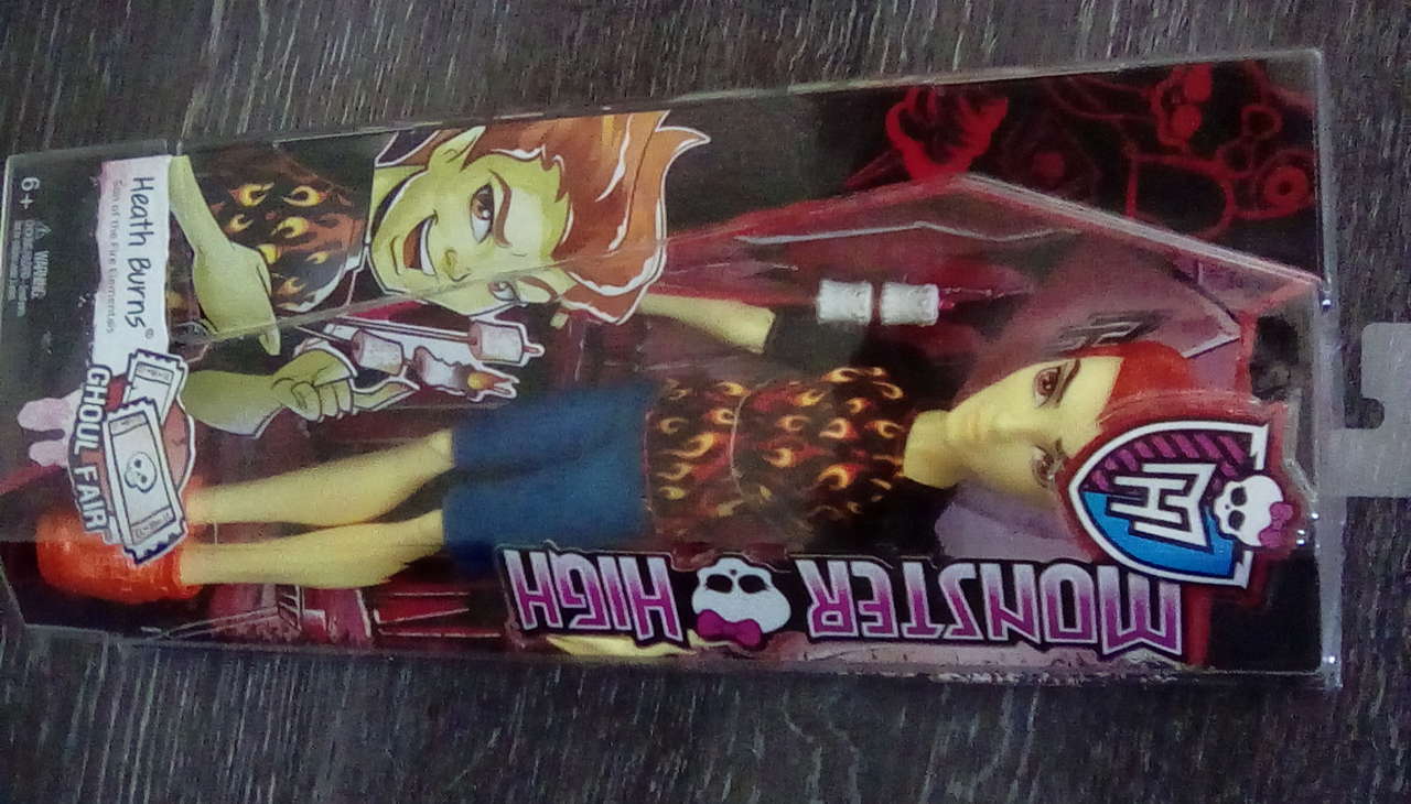 Monster High Doll Heath burns