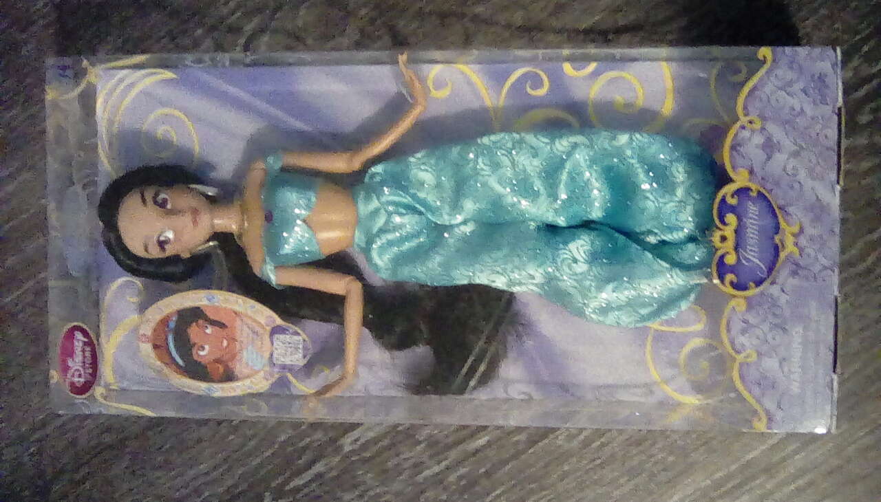 Disney Princess Jasmine Barbie, Brand new in box, Fully posable