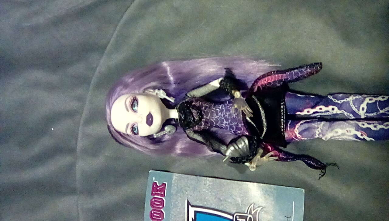 Monster High Doll spectra picture day
