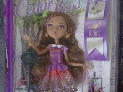 Ever After High Doll Cedar wood not monster high