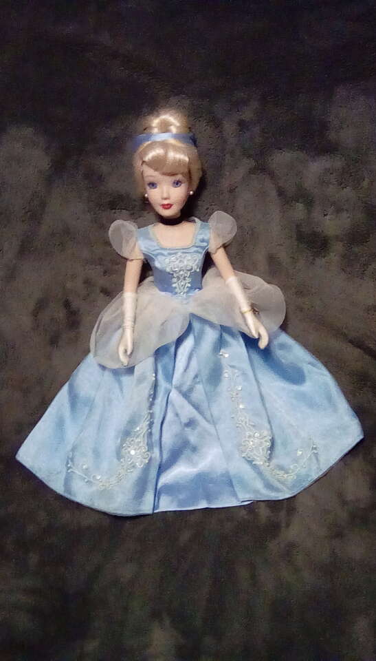 Disney princess porcelain glass doll Cinderella