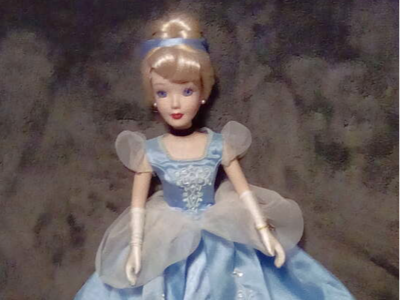 Disney princess porcelain glass doll Cinderella