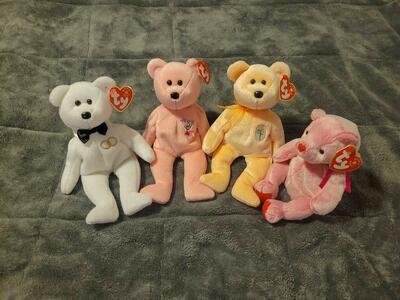 Beanie Baby Beanies Mr / groom, Mum, Dearest, Romance