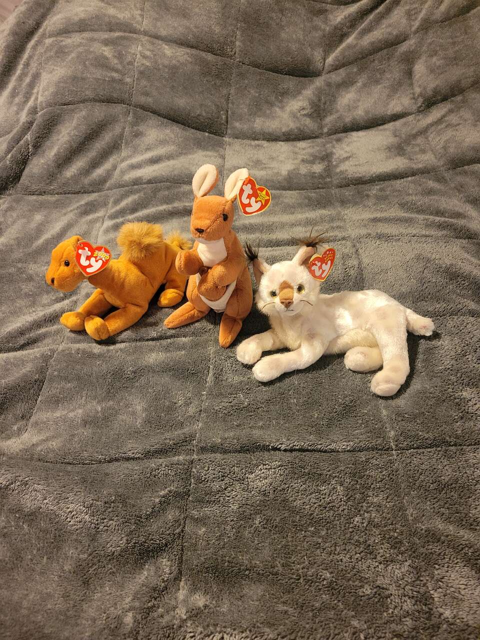 Beanie Baby Babies Niles, Pouch, Tracks