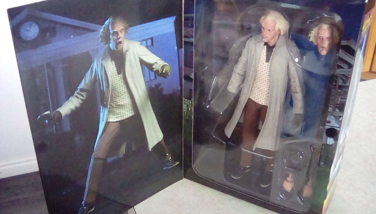 Back to the future Ultimate DOC BROWN action figure
