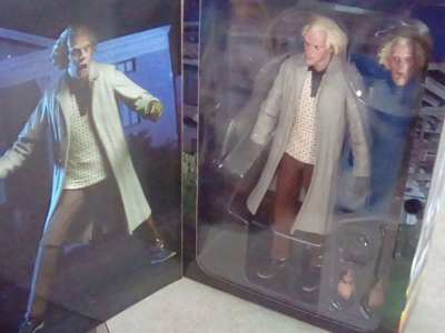Back to the future Ultimate DOC BROWN action figure