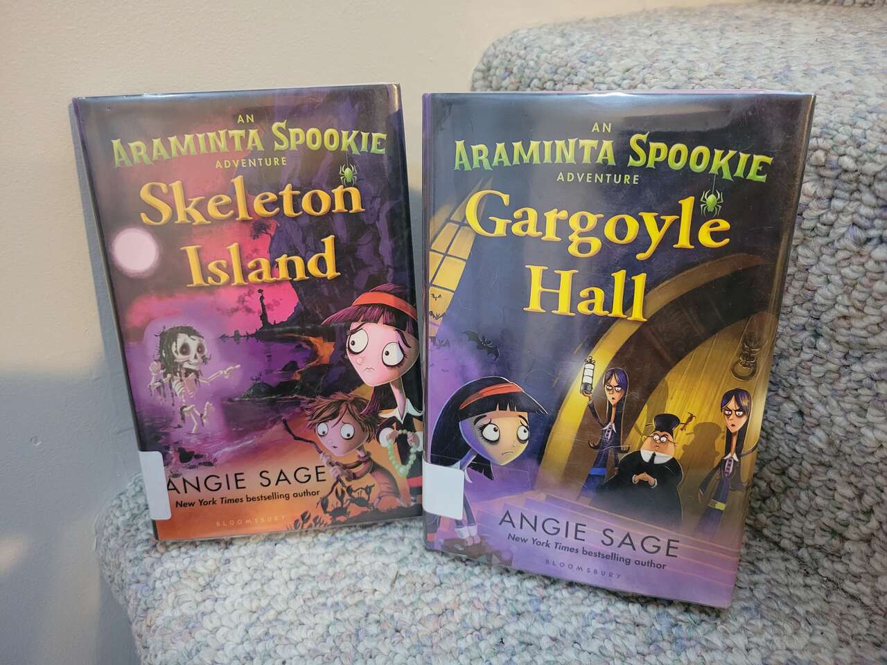 An Araminta Spookie adventure books hardcover by Angie Sage