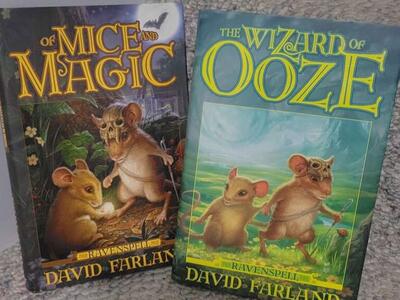 Book one and two Ravenspell by David Farland Hardcover