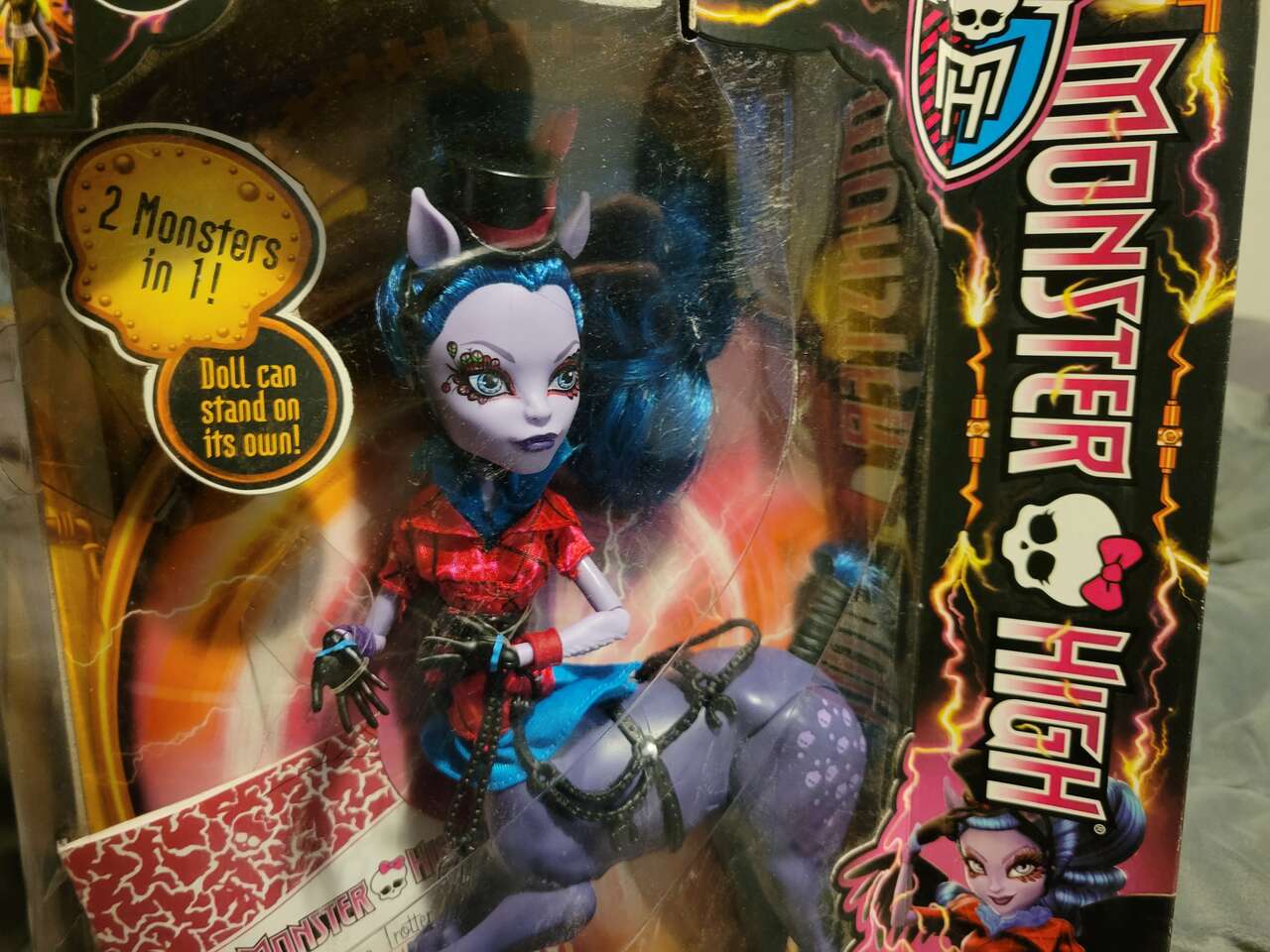 Monster High Freaky Fusion Avia Trotter- Hybrid of a Centaur and a Harpy Barbie Doll New in Box