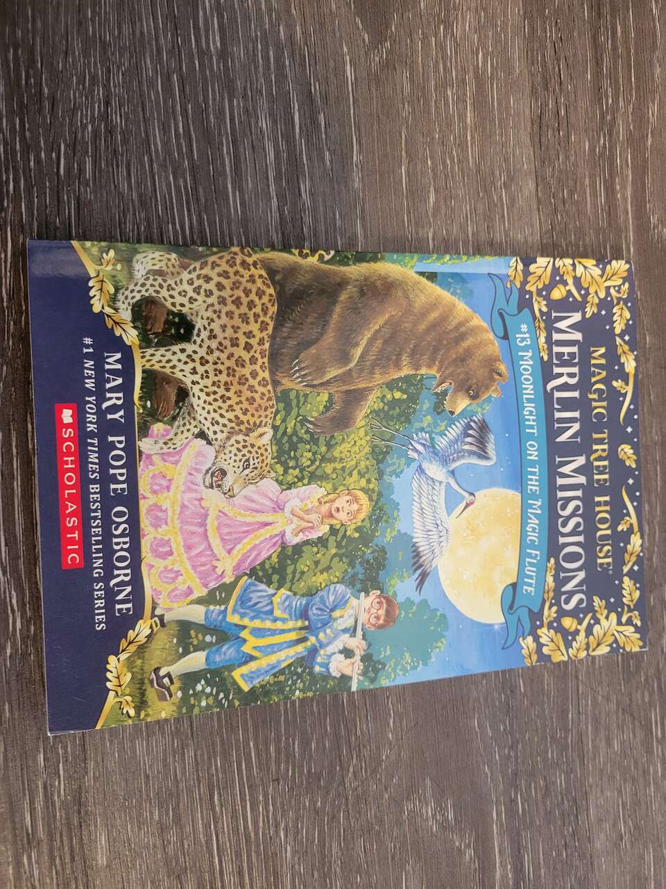 Mary Pope Osborne, Moonlight on the Magic Flute, Magic Tree House, Merlin Missions 13 / 41 magic tree house paperback book