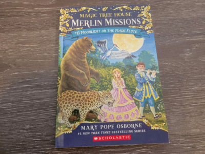 Mary Pope Osborne, Moonlight on the Magic Flute, Magic Tree House, Merlin Missions 13 / 41 magic tree house paperback book