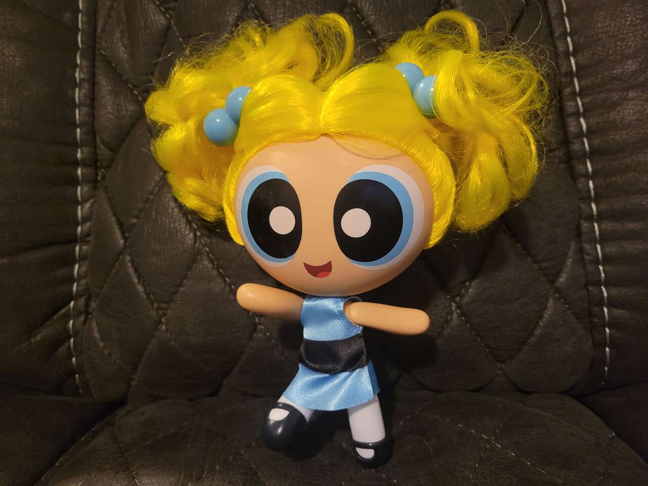Cartoon Network The Powerpuff Girls Bubbles Doll Action Figure 6"