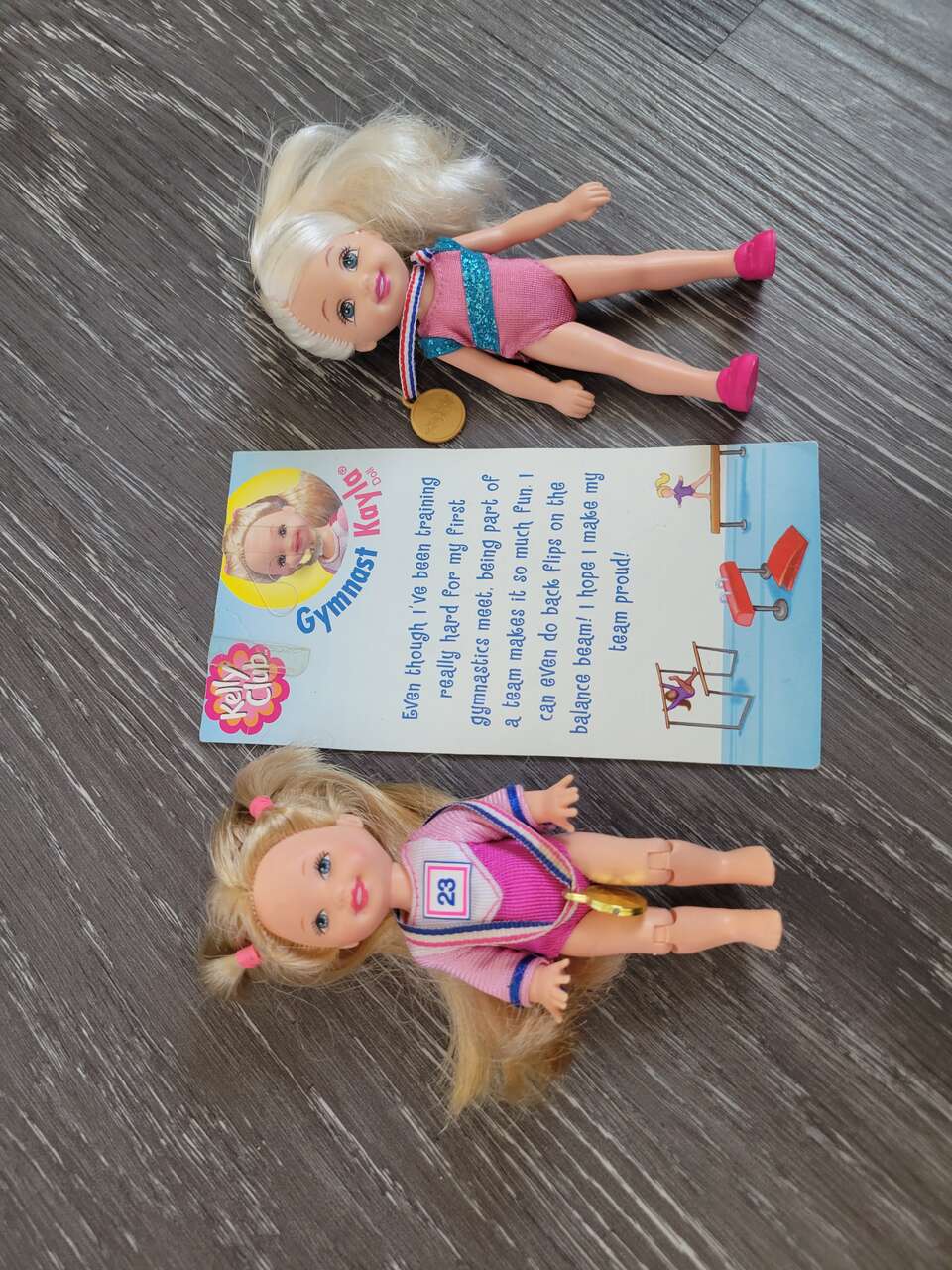 BARBIE Kelly Club Gymnast, Kayla and Kelly