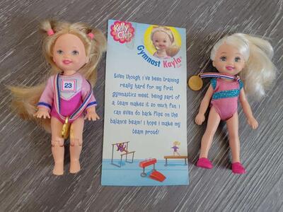 BARBIE Kelly Club Gymnast, Kayla and Kelly