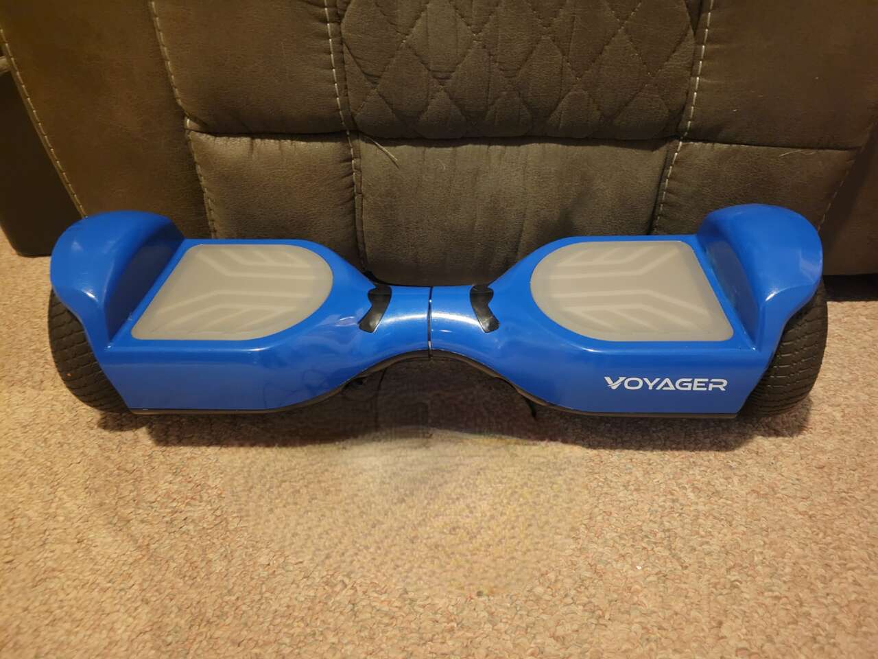 Blue hoverboard Voyager, good for BATTERY, No CHARGER, for Fixing