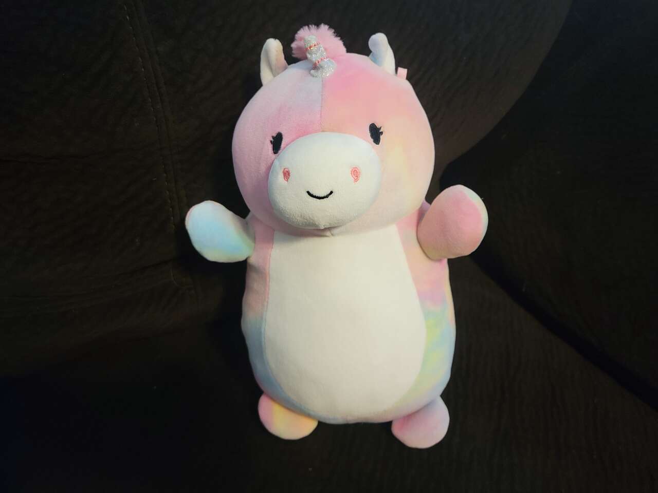 Squishmallows, by KellyToys Hug mees- Bevalee the Unicorn 10" soft plush Animal toy
