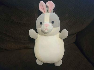 Squishmallows, by KellyToys Hug mees- Lorita the Rabbit 10" soft stuffed animal plush toy