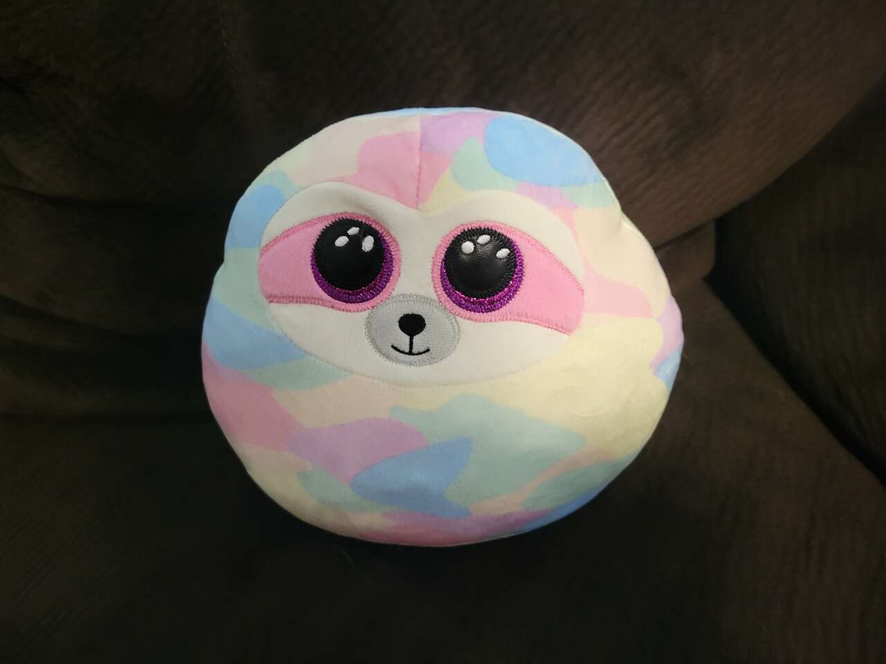 Cooper the sloth  TY Squish-a-boo 8" pillow Soft plush stuffed animal