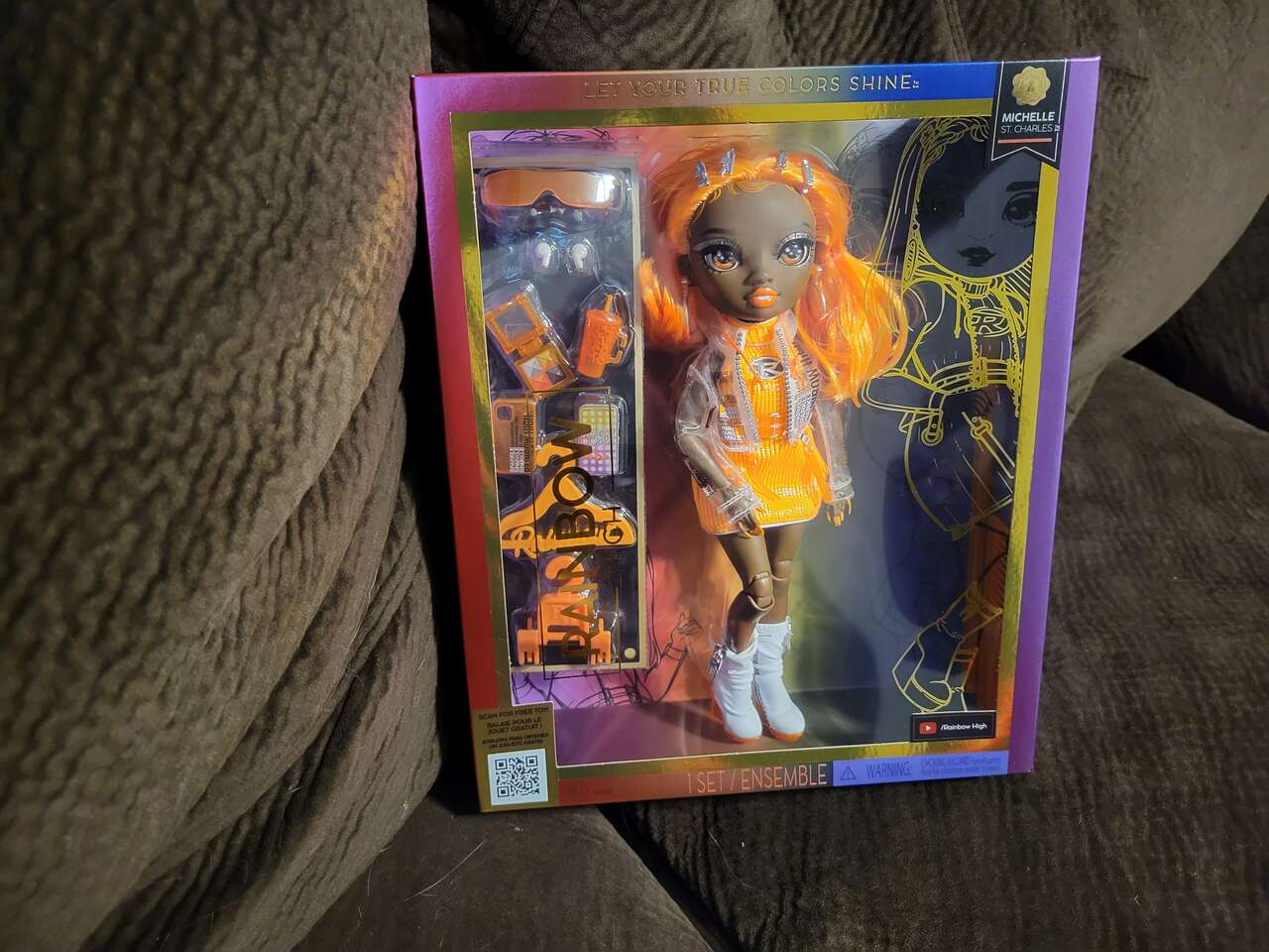 Rainbow High Let your true color shine Michelle ST. CHARLES  Barbie Doll and Accessories  Brand New In Box