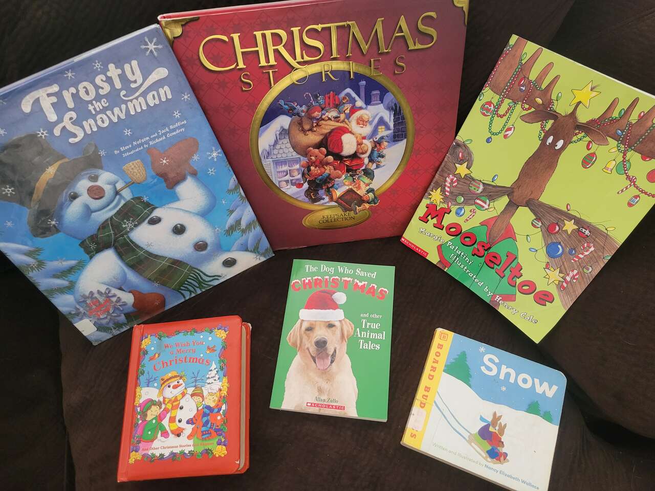 Children Christmas hardcover book Frosty the snow man, Christmas Stories -A Keepsake Collection Stories, Songs, and Poems