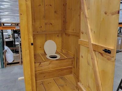 Prebuilt Yard Storage Shed