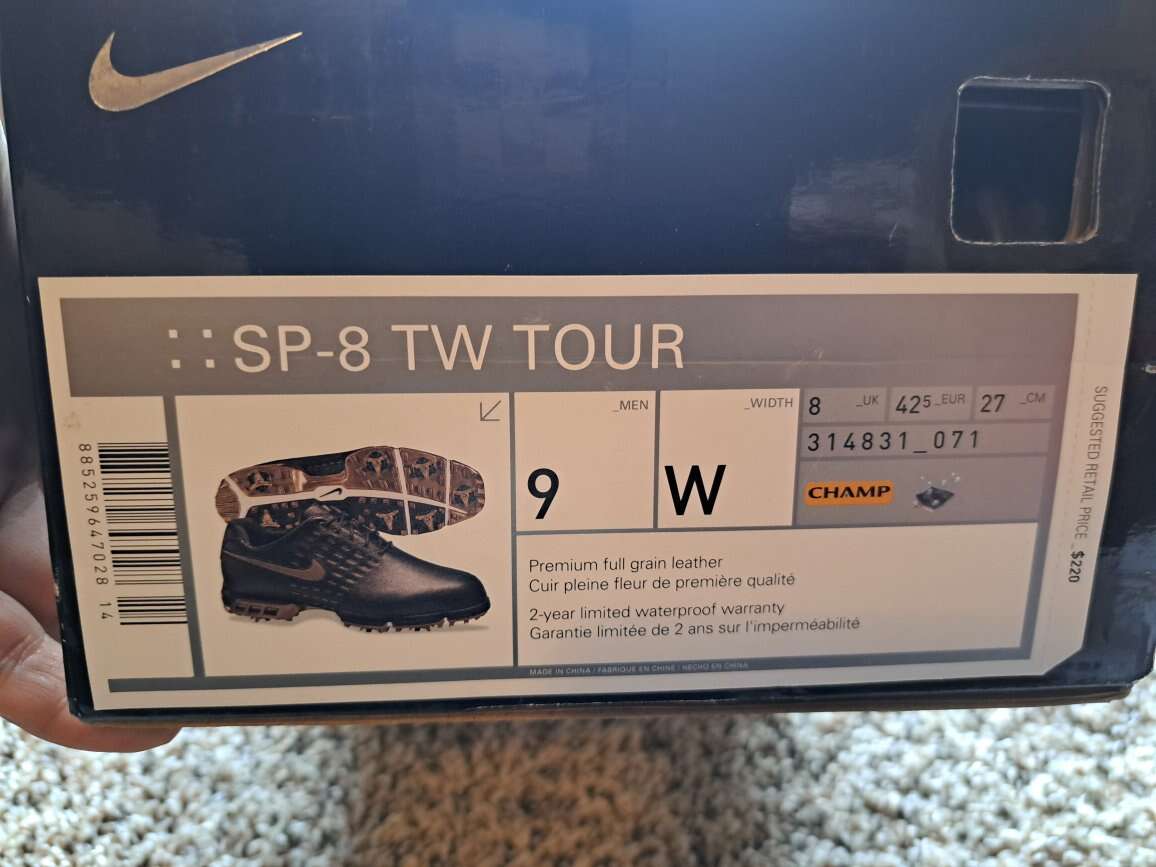 Nike SP-8 TW tour men's 9