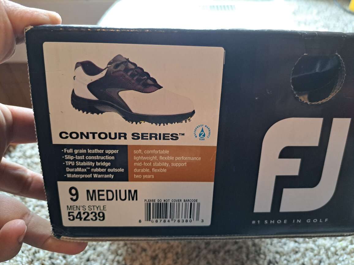 Footjoy contour men's 9