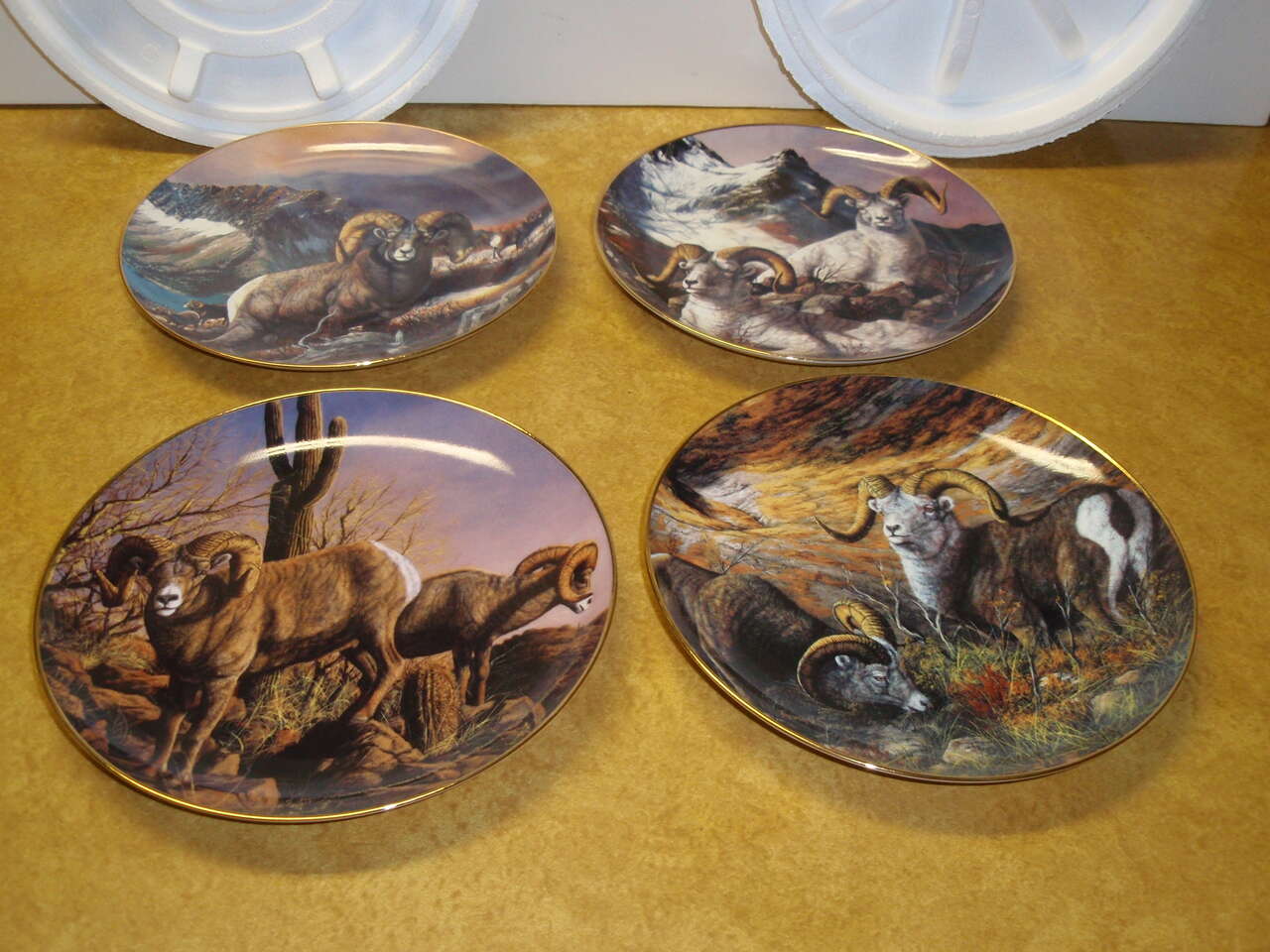 Grand Slam collection plates - The Grand Slam.  Beautiful realistic collectible.