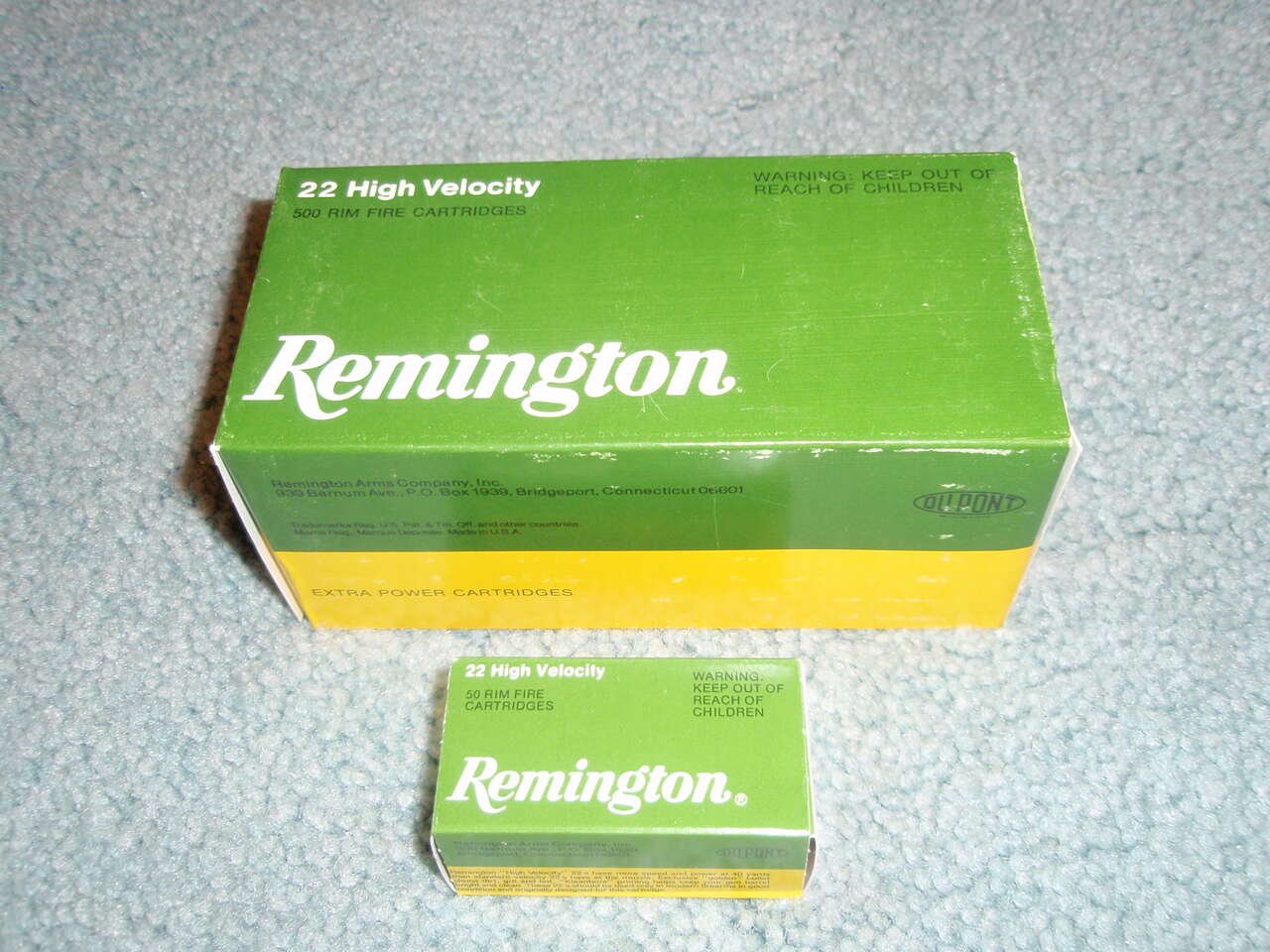 22 LONG RIFLE CARTRIDGES